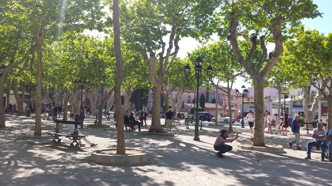 Der Place des Lices in St. Tropez