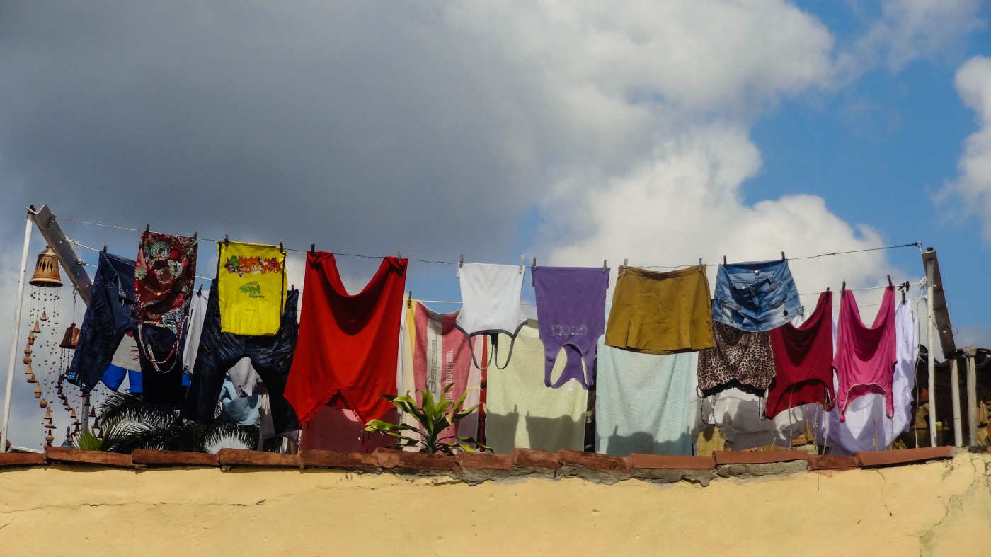 Wäsche in Trinidad 