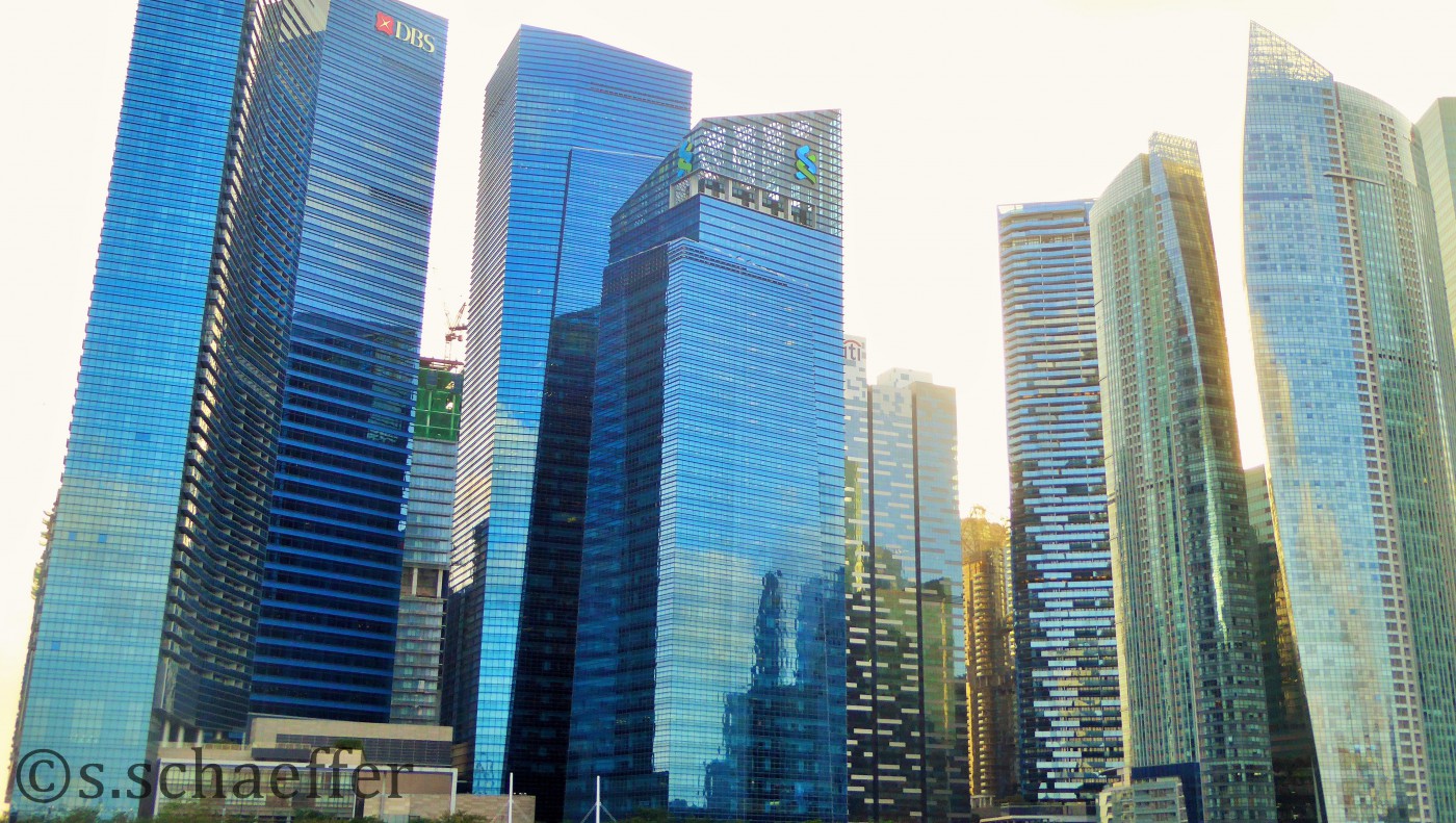 Skyline Business District Singapur Zentrum ©s.schaeffer