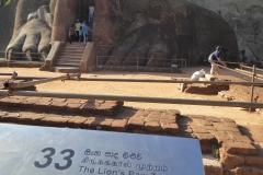 Sri Lanka -Sigiriya Löweneingang diekreuzfahrtblogger.de